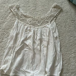 Billabong White  Lace Blouse